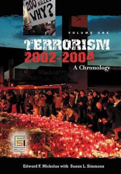 Hardcover Terrorism, 2002-2004: A Chronology, Volume 1 Book