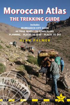 Paperback Moroccan Atlas: The Trekking Guide Book
