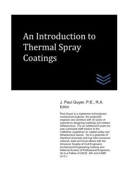 Paperback An Introduction to Thermal Spray Coatings Book