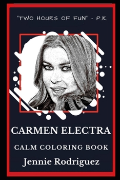 Paperback Carmen Electra Calm Coloring Book