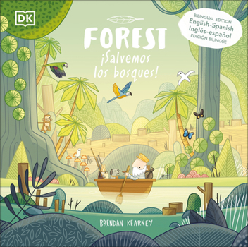 Hardcover Forest: Bilingual Edition English-Spanish Book