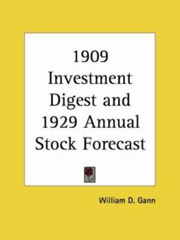 Paperback 1909 Investment Digest and 1929 Annual Stock Forecast Book