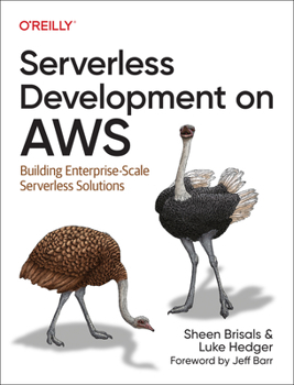 Paperback Serverless Development on AWS: Building Enterprise-Scale Serverless Solutions Book