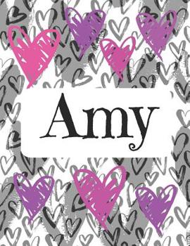 Paperback Amy: Great Personalized Gift for Girls & Women Book