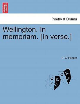Paperback Wellington. in Memoriam. [in Verse.] Book