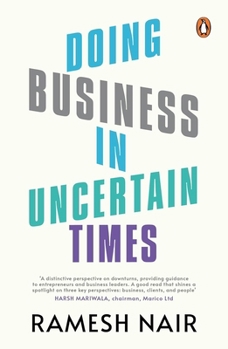 Hardcover Doing Business in Uncertain Times Book