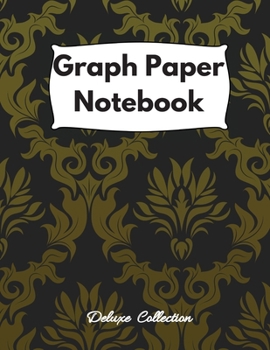 Paperback Graph Paper Notebook: Large Simple Graph Paper Notebook, 100 Quad ruled 4x4 pages 8.5 x 11 / Grid Paper Notebook for Math and Science Studen Book