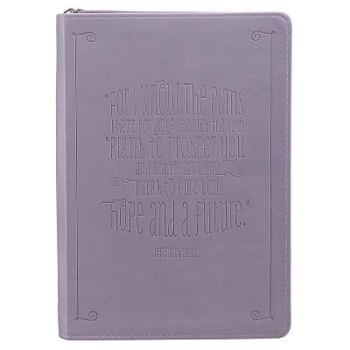 Imitation Leather I Know the Plans Journal: Purple Book