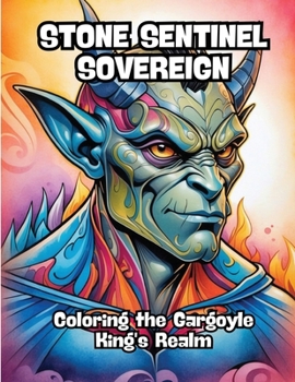 Paperback Stone Sentinel Sovereign: Coloring the Gargoyle King's Realm Book