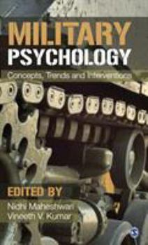 Hardcover Military Psychology: Concepts, Trends and Interventions Book