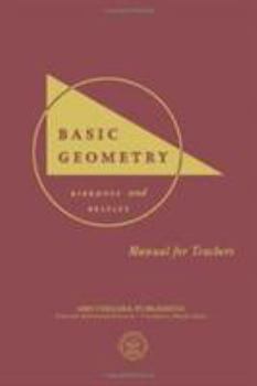 Paperback Basic Geometry - Manual for Teachers Book