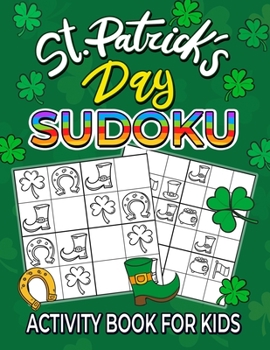 Paperback St. Patrick's Day Sudoku activity book for kids Book