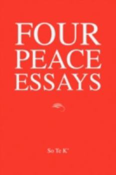 Paperback Four Peace Essays Book