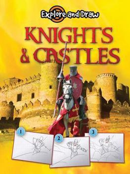 Paperback Knights and Castles, Drawing and Reading Book