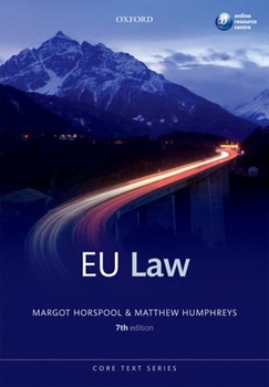 Paperback European Union Law (Core Text Series) Book