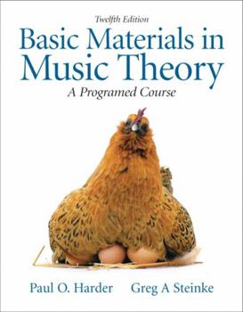 Basic Materials In Music Theory: A Programed Course