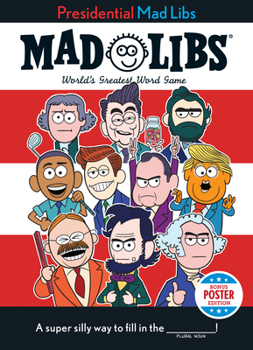 Paperback Presidential Mad Libs: Potus Poster Edition Book