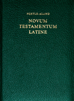 Hardcover Nestle-Aland Novum Testamentum Latine (Hardcover) Book