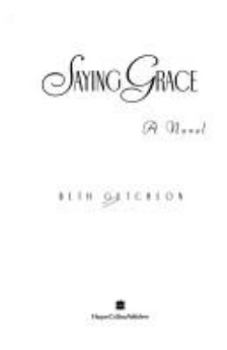 Hardcover Saying Grace Book