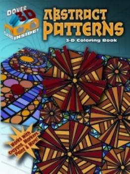 Paperback 3-D Coloring Book - Abstract Patterns Book