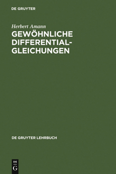 Hardcover Gewöhnliche Differentialgleichungen [German] Book