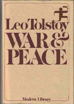 Hardcover War & Peace Book