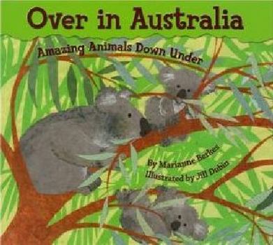 Paperback Over in Australia: Amazing Animals Down Under Book