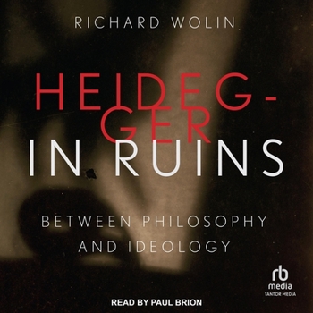 MP3 CD Heidegger in Ruins: Between Philosophy and Ideology Book