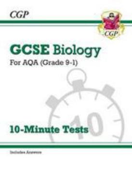 Paperback Grade 9-1 GCSE Biology AQA 10 Min Tests Book