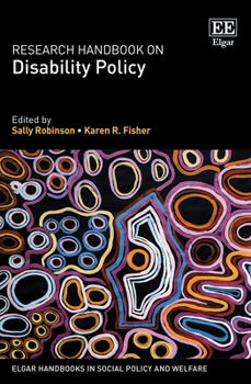 Hardcover Research Handbook on Disability Policy (Elgar Handbooks in Social Policy and Welfare series) Book