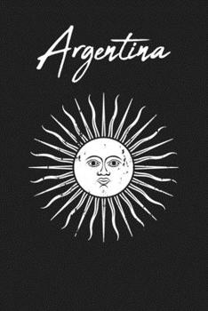 Paperback Argentina: Sun Emblem 120 Page Lined Note Book