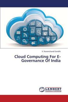 Paperback Cloud Computing for E-Governance of India Book