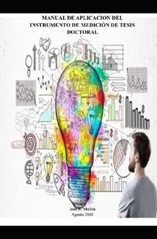Paperback Manual de aplicación del instrumento de tesis doctoral: Guía instruccional [Spanish] Book