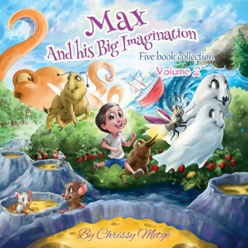 Paperback Max and his Big Imagination: Five book collection Vol 2 Book