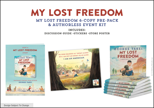 Hardcover My Lost Freedom 6-Copy Pre-Pack & Authorless Event Kit Book