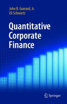 Paperback Quantitative Corporate Finance Book