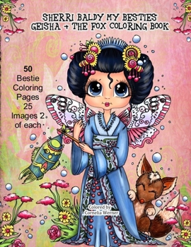 Sherri Baldy My Besties Geisha & the Fox Coloring Book