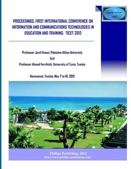 Paperback First International Conference in Information and Communication Technologies for Education and Training [Arabic] Book