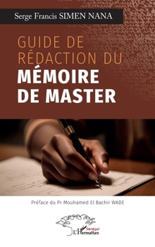 Paperback Guide de rédaction du mémoire de master [French] Book