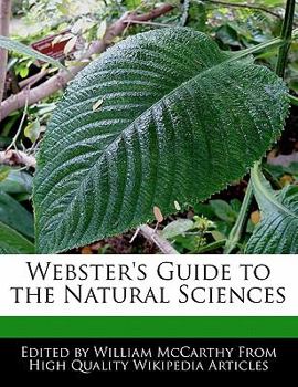 Paperback Webster's Guide to the Natural Sciences Book
