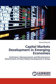Paperback Capital Markets Development in Emerging Economies Book