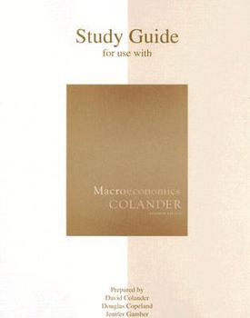 Paperback Study Guide for Use with Macroeconomics Book