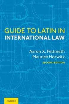 Hardcover Guide to Latin in International Law Book
