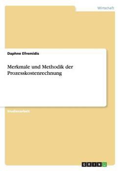 Paperback Merkmale und Methodik der Prozesskostenrechnung [German] Book