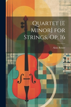 Paperback Quartet [E Minor] for Strings, Op. 16 [No Linguistic Content] Book