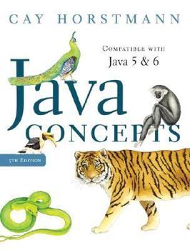 Paperback Java Concepts, Compatible with Java 5 and 6, 5th Edition Book