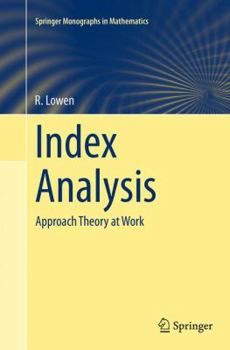 Paperback Index Analysis: Approach Theory at Work Book