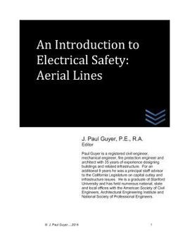 Paperback An Introduction to Electrical Safety: Aerial Lines Book