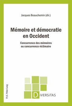Paperback Mémoire et démocratie en Occident [French] Book