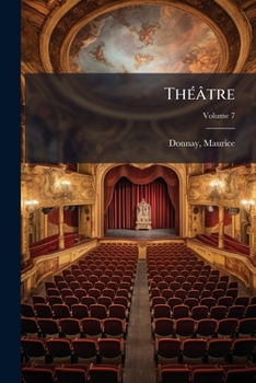 Paperback Théâtre; Volume 7 [French] Book
